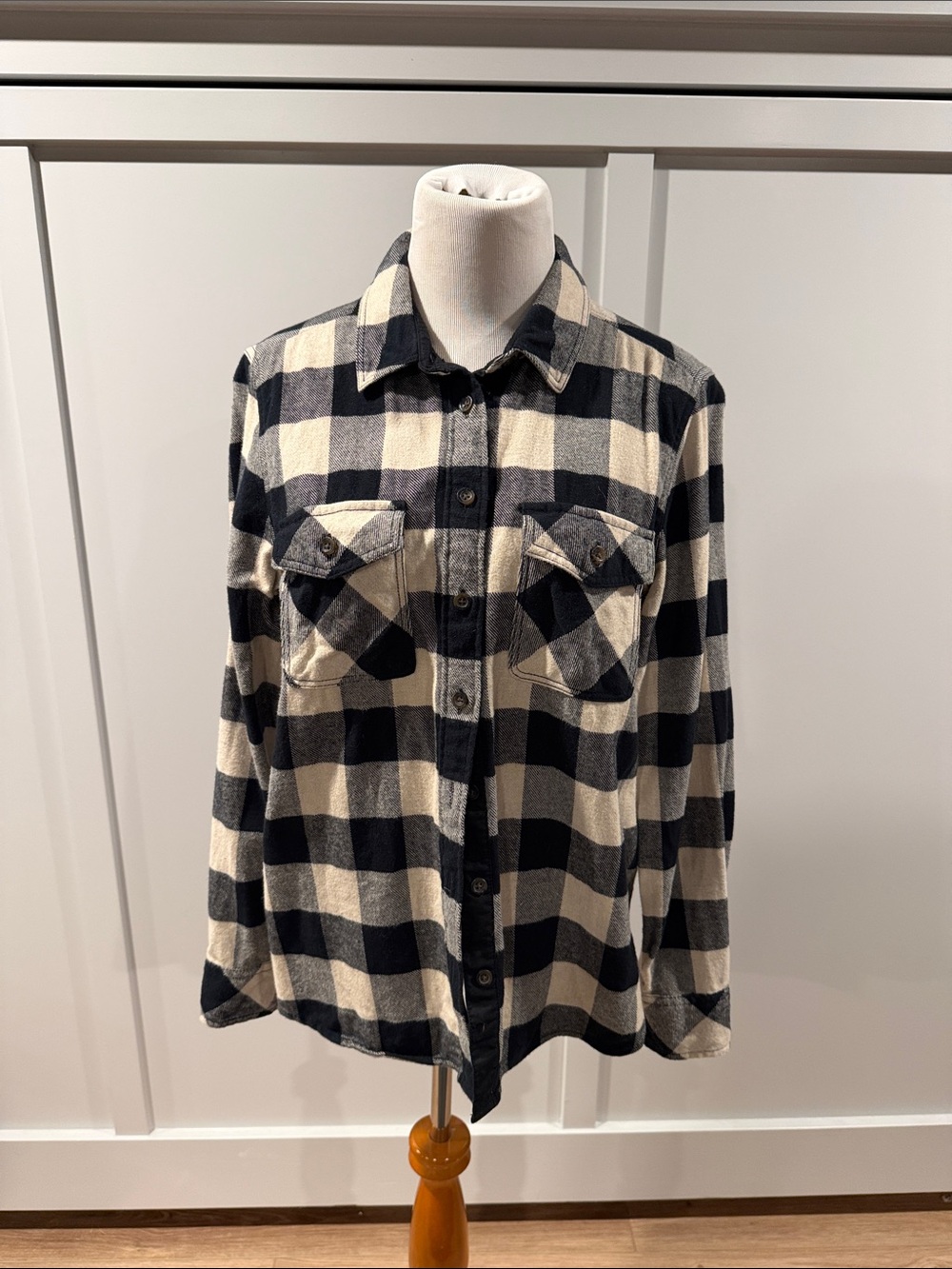 Roots 100% cotton flannel shirt